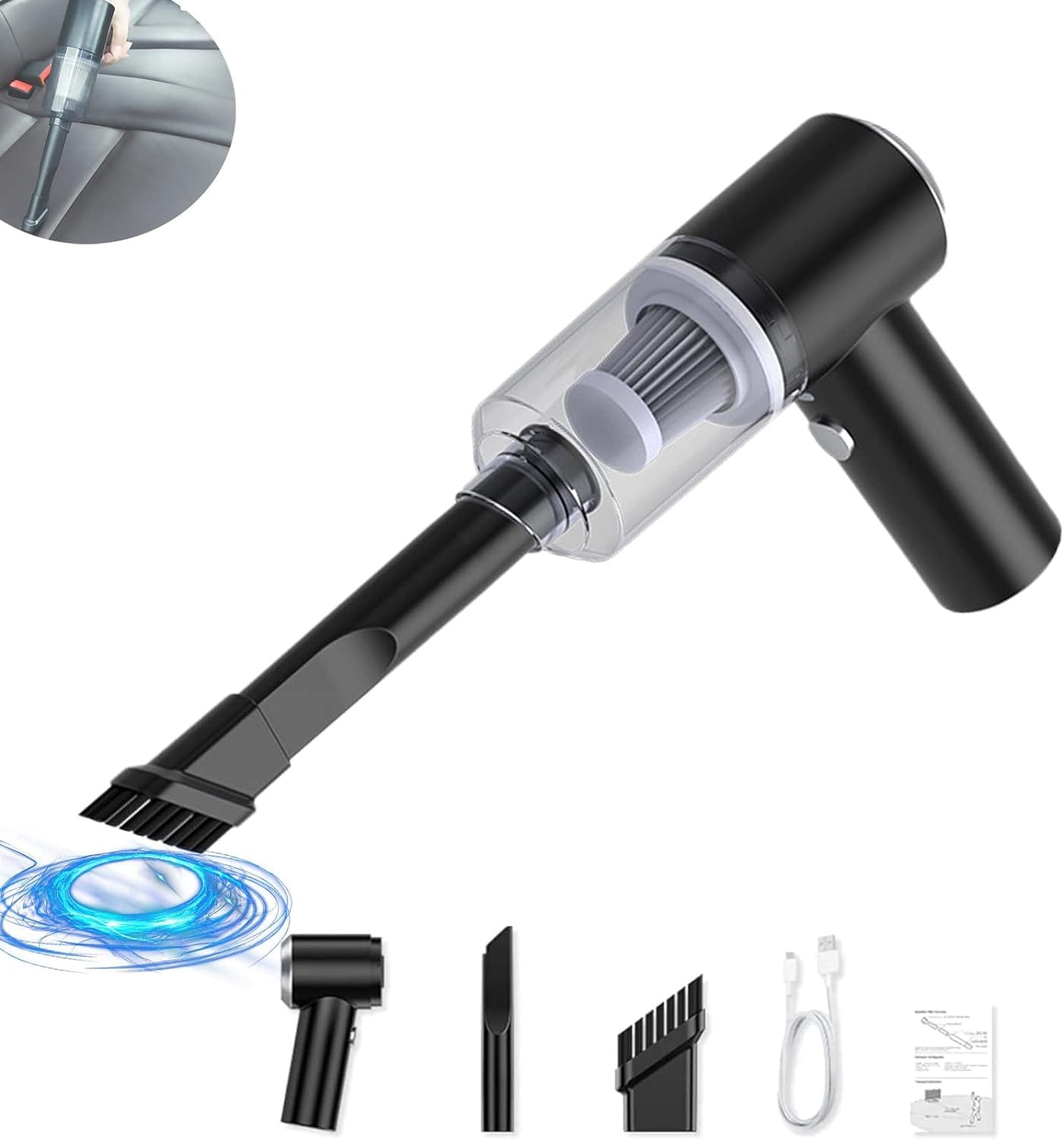3 in 1 Car Vacuum Cleaner - Image 2