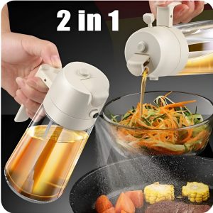 2 in 1 Oil Spray Bottle