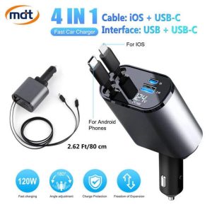 4 in 1 Car Charger