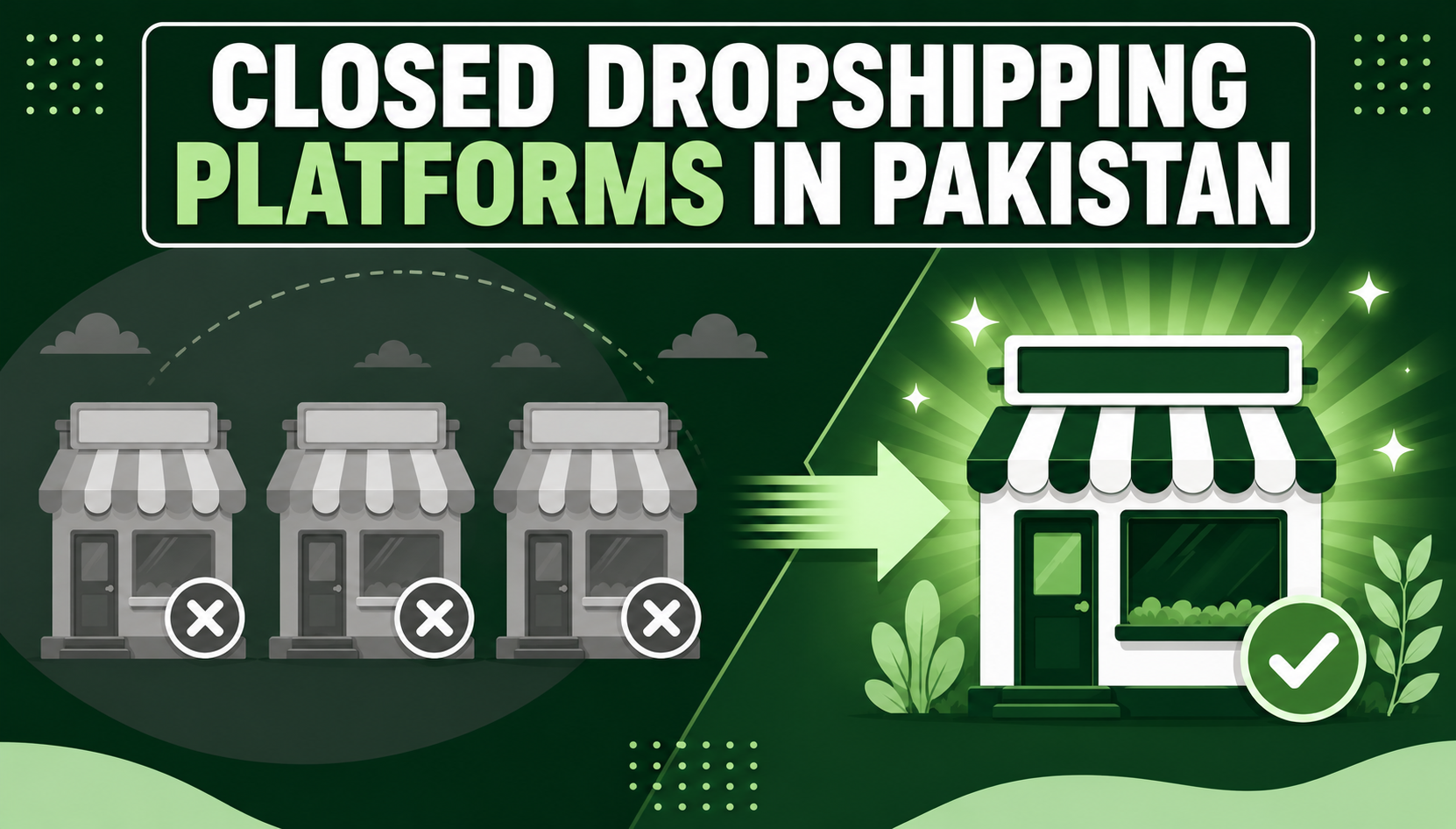 Band dropshipping platform Pakistan se ExDropship pe switch karta hua illustration