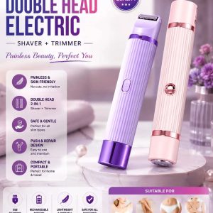 BLAWLESS 2-in-1 electric shaver and eyebrow trimmer for women