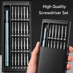 24 in 1 portable precision screwdriver set with case