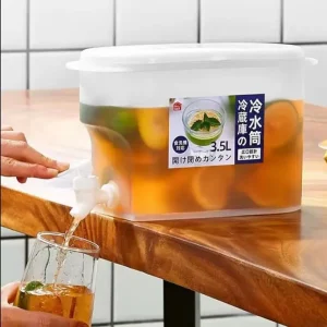 3.5 liter refrigerator water dispenser with faucet