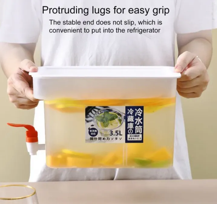 3.5 Liter Refrigerator Water Cooler & Beverage Dispenser with Faucet - Image 7