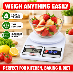 SF-400 electronic kitchen scale 10kg with LCD display